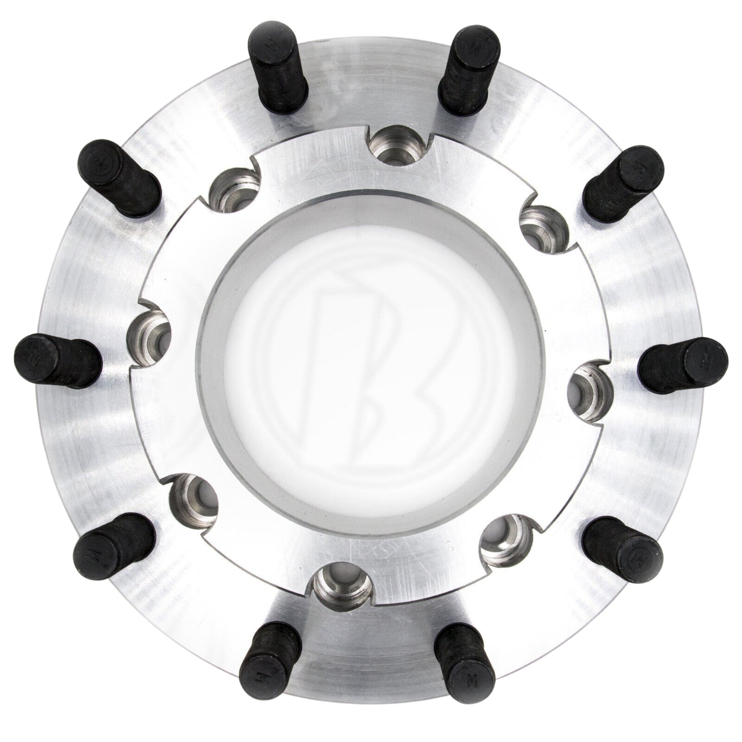 10x225 to 10x285.75 Hub Centric Wheel Adapters SuperDuty F-450 F-550 Dually Truck TO Alcoa Semi Wheels 14X1.5 Lug nuts 22MMX1.5 Studs 170.1mm Hub Center Bore 220mm Wheel Center Bore