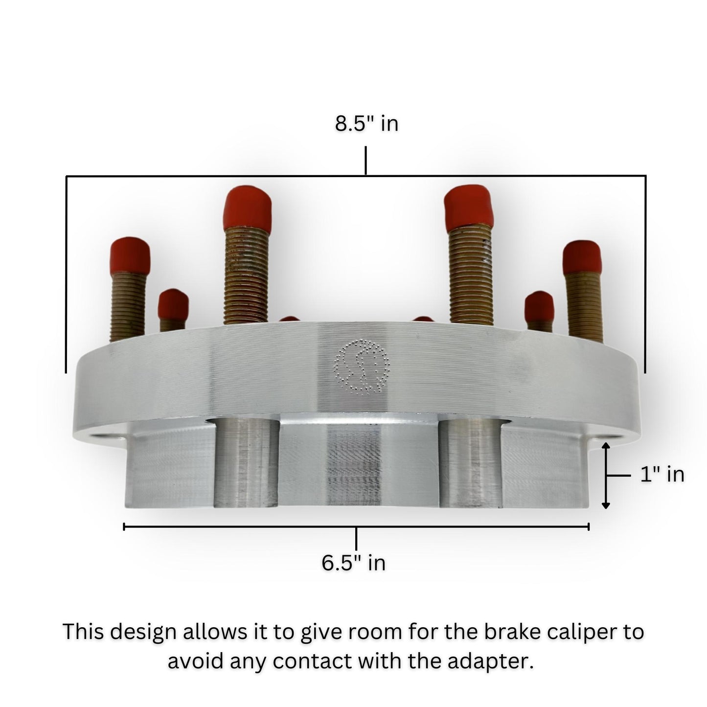 5x4.5” to 8x6.5" Hub Centric Wheel Adapter - Thickness: 1" - 4"