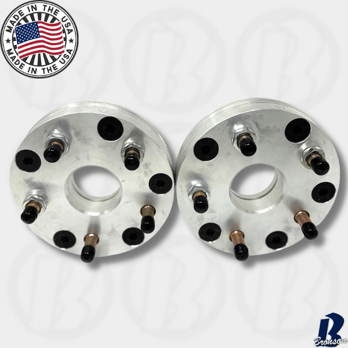 3x3.58" to 5x4.5" 2 piece Wheel Adapter - Thickness: 1.5" - 3"