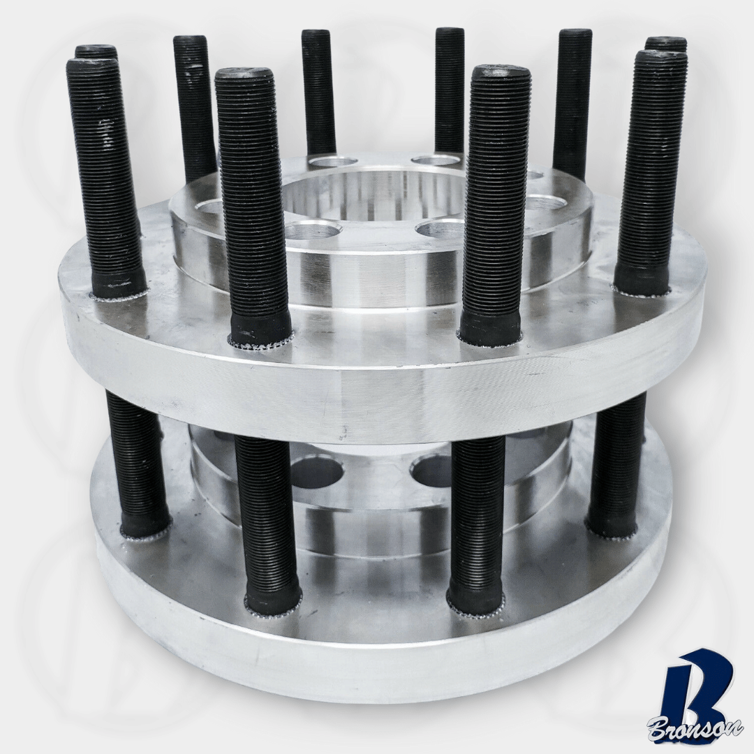 8x6.5" to 10x285 BUDD STYLE Hub Centric Wheel Spacer/Adapter - Thickness: 1"- 3"
