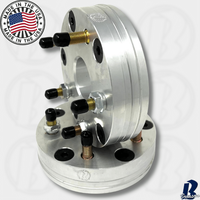 3x3.58" to 5x4.5" 2 piece Wheel Adapter - Thickness: 1.5" - 3"