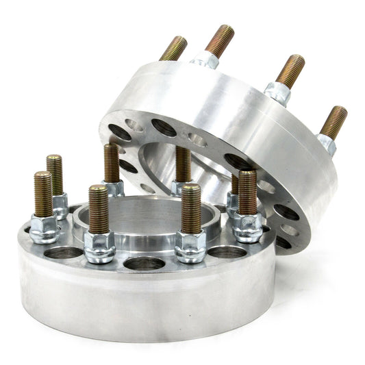 8x200 to 8x200 Hub Centric Wheel Spacers - Thickness: 1" - 3"