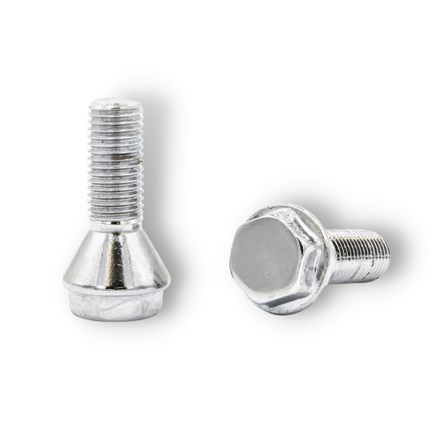 1pc | 12 x 1.5 Short Head Lug Bolts | 10.9 Hardened Steel | 1.74" Total Length