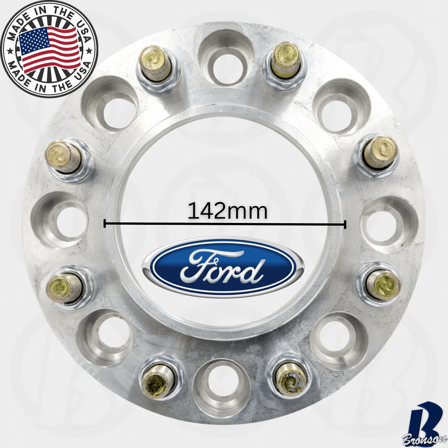 8x6.5" to 8x200 Hub Centric Wheel Spacer/Adapter - Thickness: 1"- 2.5"