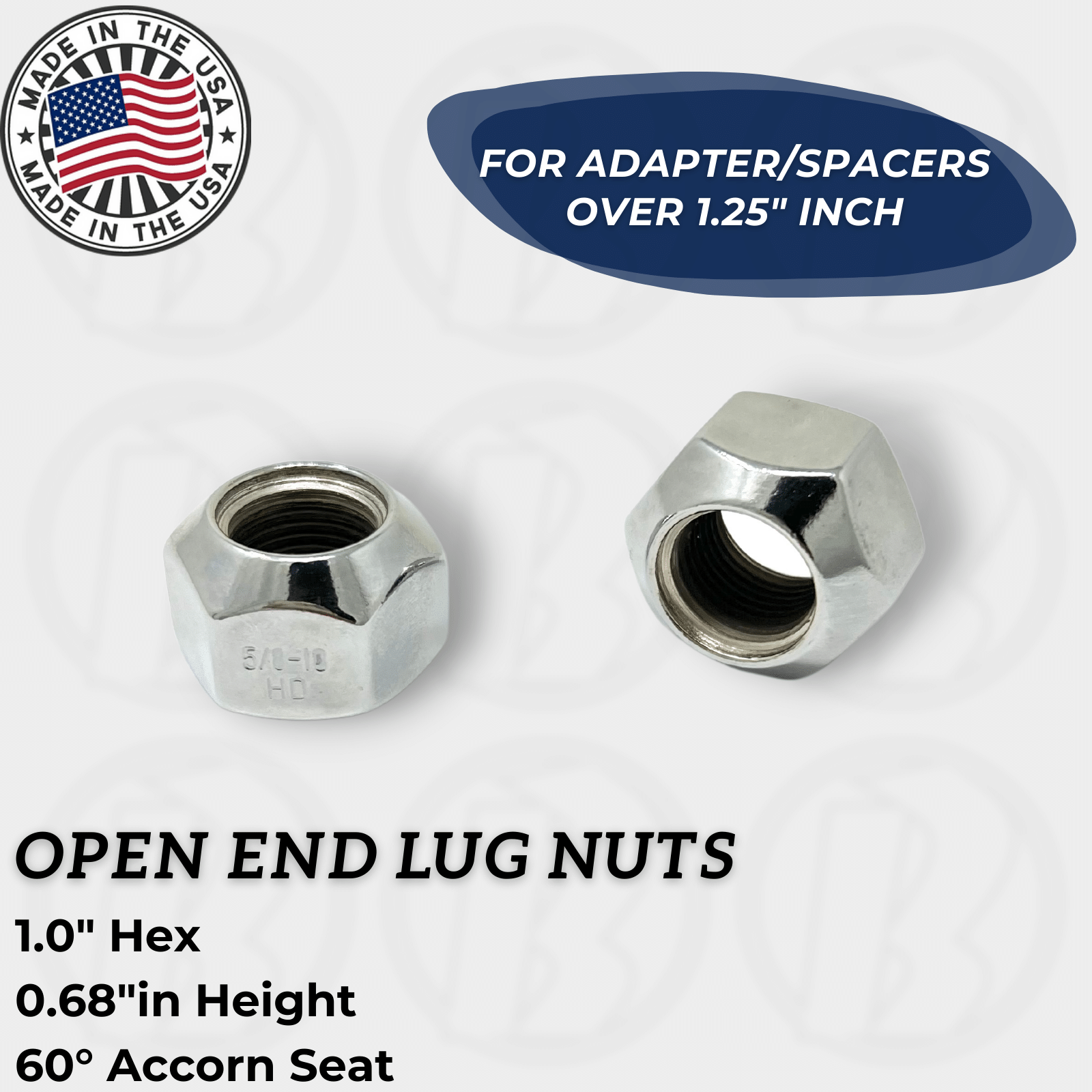 Custom lug bolts deals