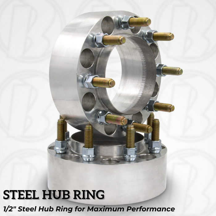 8x210 to 8x210 Wheel Spacer/Adapter - Thickness: 1"- 4"