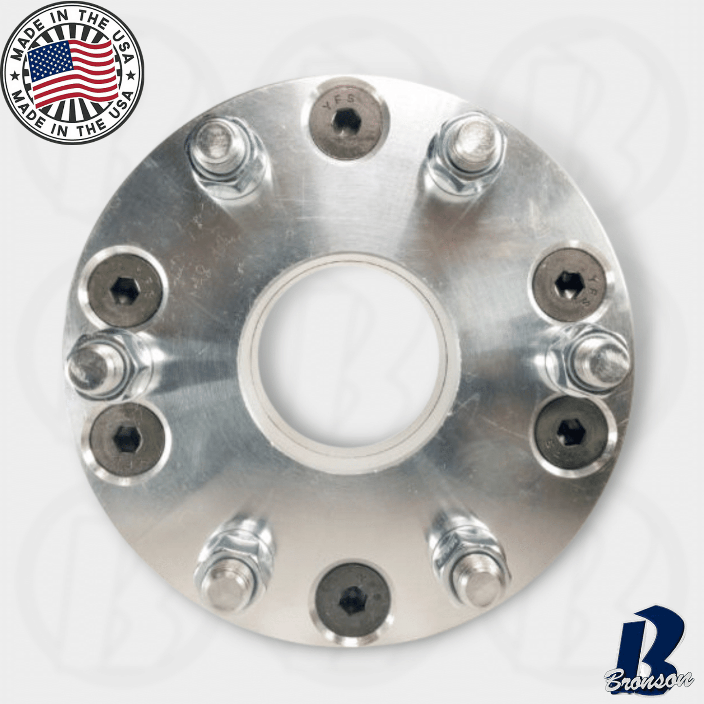5x5.5" to 6x5.5" 2 piece Wheel Adapter - Thickness: 1.5"-3"