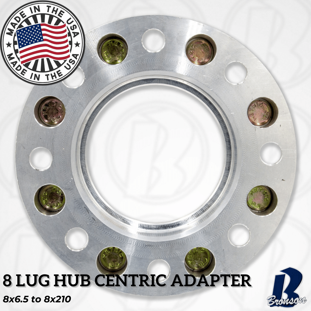 8x6.5" to 8x210 Hub Centric Wheel Spacer/Adapter - Thickness: 1"-4"