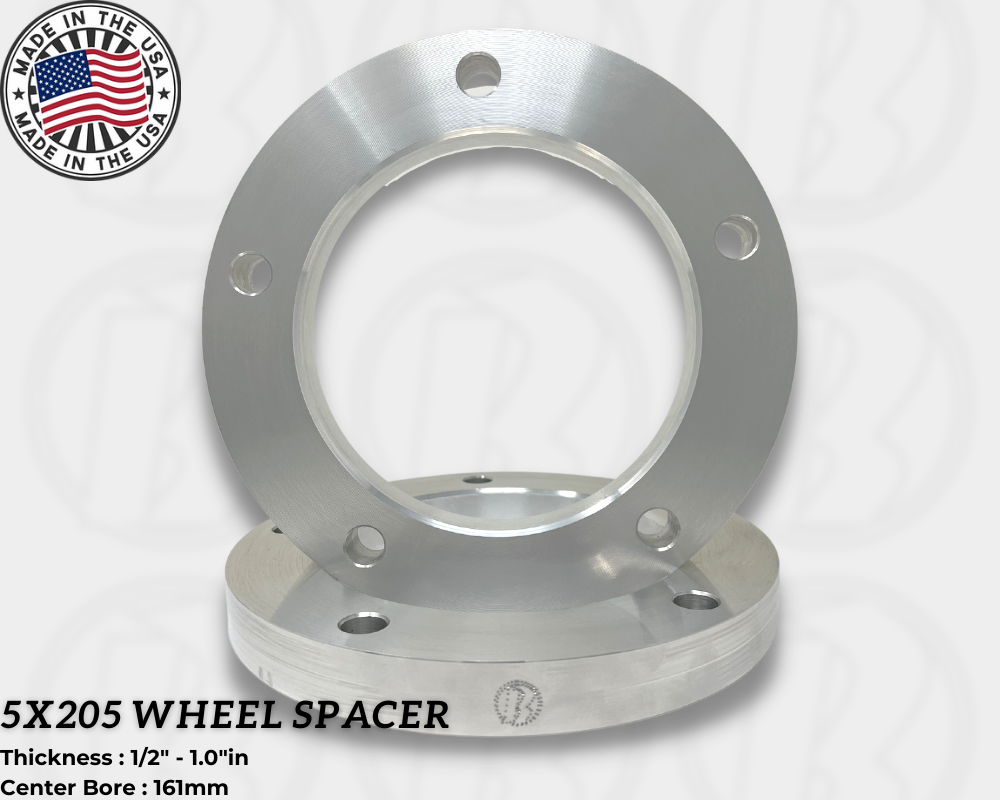 5x205 Wide Five Wheel Spacers 1946 to 1967 VW Beetle USA MADE