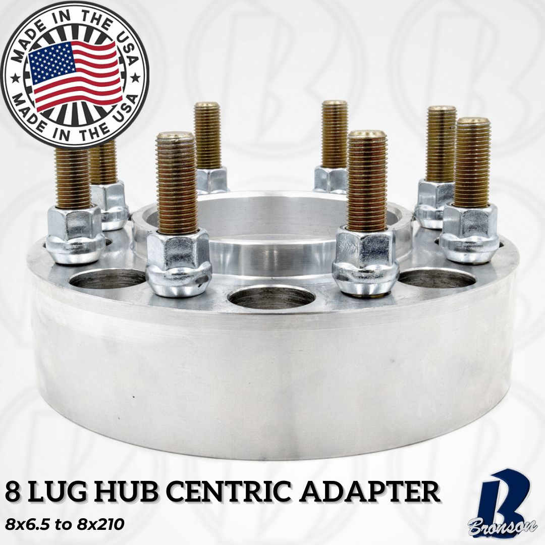 8x6.5" to 8x210 Hub Centric Wheel Spacer/Adapter - Thickness: 1"-4"