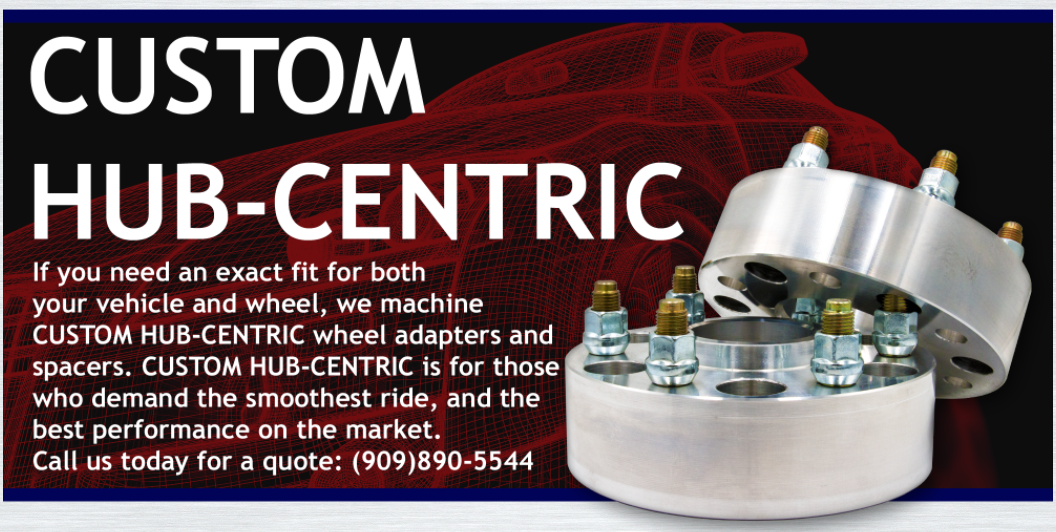5x115 to 5x110 Wheel Spacer/Adapter - Thickness: 3/4"- 4"