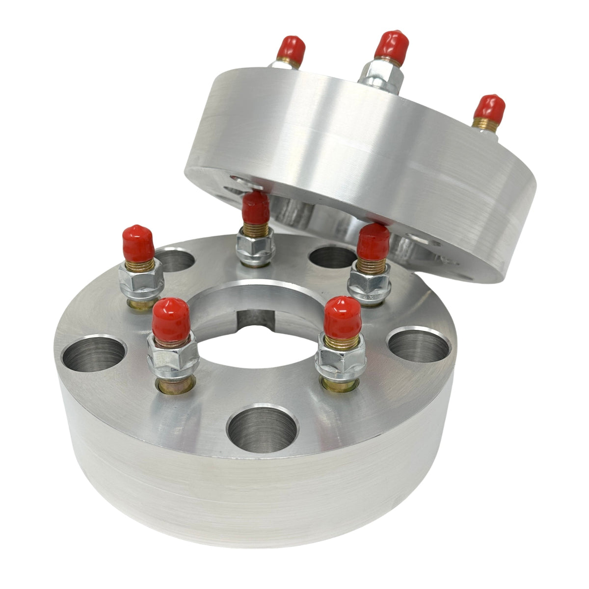 5x114.3 To 5x112 Wheel Adapters - 1" Thick, 12x1.5 Studs, 74mm Bore - Set Of 2 - Made In USA With Lifetime Warranty