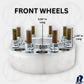 8x180 to 8x210 Hub Centric Wheel Spacer/Adapter - Thickness: 1"- 4"