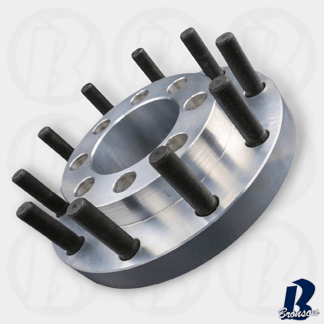 thumbnail image 2 of 4pc Hub Centric Wheel Adapters – 8x6.5 To 8x180, 2" Thick, 14x1.5 Studs – For Ford F-250 F-350 & Chevy GMC 8x6.5 2 of 2