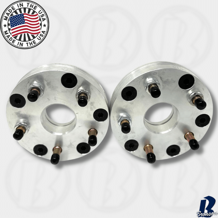 4 Wheel Spacers Adapters 5×4.5 To 6×135 2 Thick 14×2 Studs 5 Lug