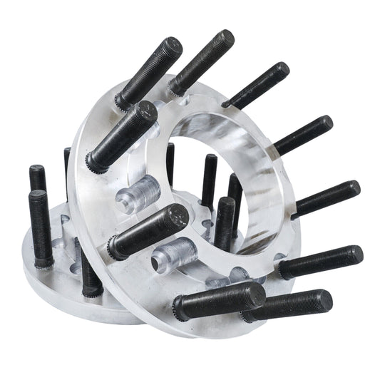 10 Lug | 10x225 to 10x285 | 19.5 to 22.5/24.5 Semi Wheel Adapters - Thickness: 1"- 3"