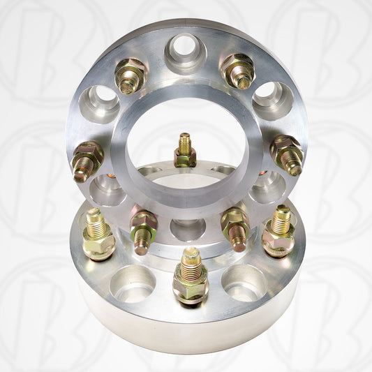 6x5.5" to 6x5.5" Hub Centric Wheel Adapter Big Bore to Small Chevy Colorado, Toyota Tundra Thickness : 1.5" - 3.0"