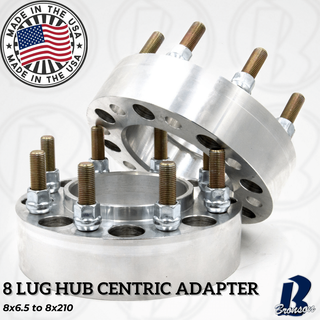 8x6.5" to 8x210 Hub Centric Wheel Spacer/Adapter - Thickness: 1"-4"