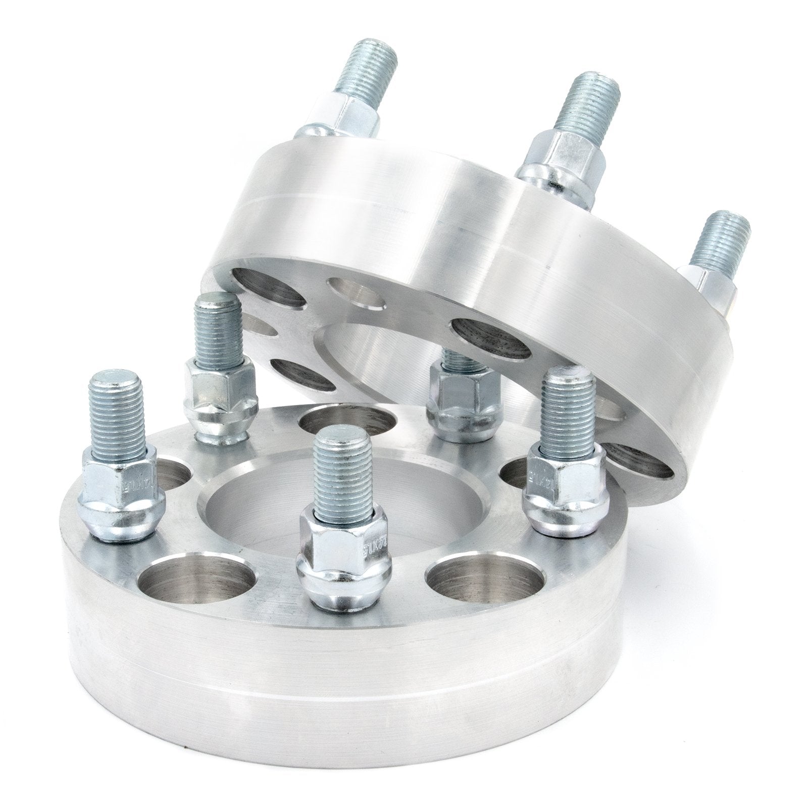 2pc Wheel Spacers/Adapters - 5x100 To 5x120.7 (5x4.75) - 1" 25mm - 6061 Aluminum
