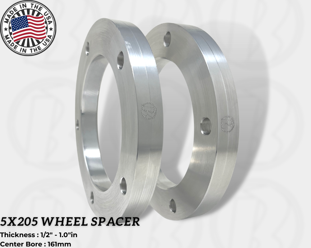 5x205 Wide Five Wheel Spacers 1946 to 1967 VW Beetle USA MADE