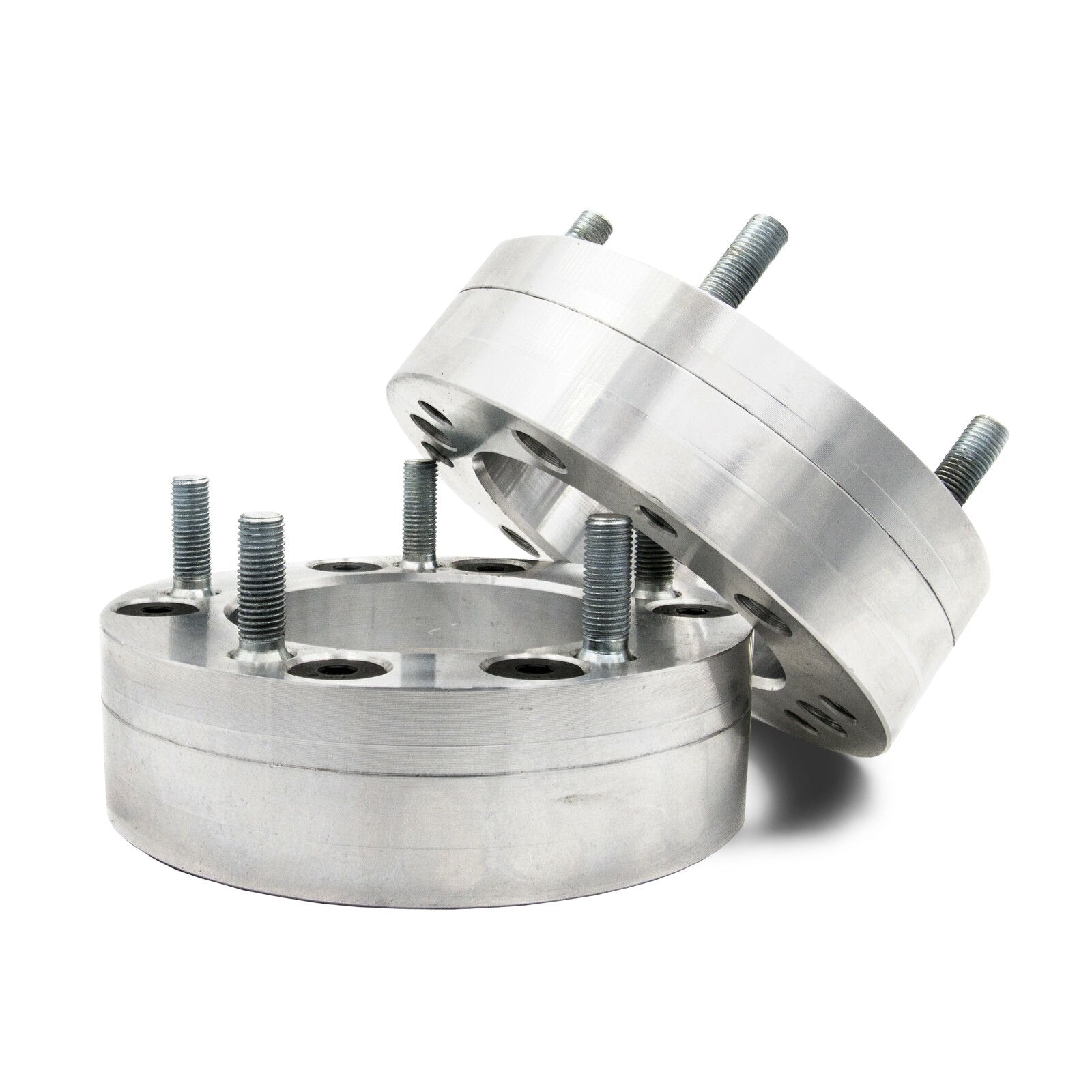 4x 1.25" HubCentric Wheel Adapters – 6x5.5 To 6x135 – Fit F150 Wheels On Silverado